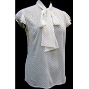 Женская сорочка в горошек. фото