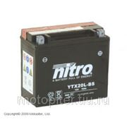 запчасти мото Nitro аккумулятор мото необслуживаемый ytx20l-bs фото