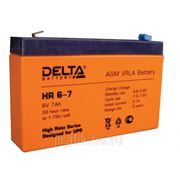 Аккумулятор Delta HR - 6V- 7Ah фото