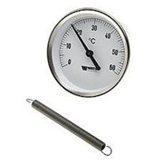 Термометр накладной с пружиной Watts (Ваттс), 0-120°