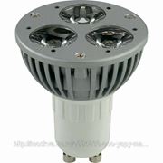 Лампа светодиодная Novotech Lamp теплый белый свет 357027 NT10 118 GU10 3x1W 3W 3L = 40W 220V фотография