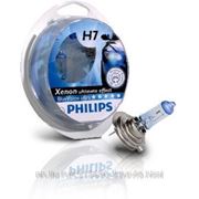 Лампа 12v h7 55w px26d blue vision 4000k Philips 12972BVUSM фотография
