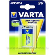 Перезаряжаемый аккумулятор Varta Power Accu 9V-Block 56722-BL1