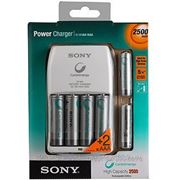 Зарядное устройство Sony Power Charger+4AA 2500mAh+2 AAA 900mAh фотография