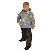 Зимние комплекты для мальчика, полукомбинезон+куртка фото
