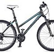Велосипед Author Quanta 26 24ск. (Серый+голубой, 16) фото