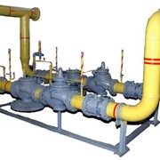 Установка газорегуляторная типа УГР-200 с регулятором давленияРДУК 2х200 на раме