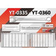 Ключ комбинированный YT-0335 - YT-0360