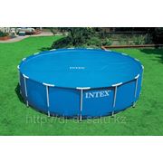 Обогревающее покрывало Intex Solar Pool Cover для бассейнов (457см) фотография