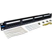 TWT-PP24UTP 19“, 24 RJ45 Port, Cat.5E, UTP, 110 or Krone or Dual, Patch Panel фото