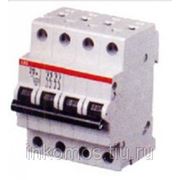 Автоматический выключатель 4-полюсный S204P C1 | STOS204PC1 | ABB фотография