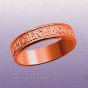 Обручальное кольцо “Спаси и сохрани“ - изготовление фото