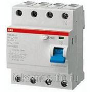 Выключатель дифференциального тока (УЗО) 4-полюсный F204 тип AC 63A 0,03A AP-R | ELC2CSF204301R1630 | ABB фото