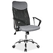 Кресло компьютерное Signal Q-025 (серый/черный, ткань) фото