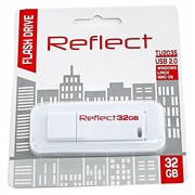 Флешка REFLECT 32GB TU2035 белый (RFFD-32GB-TU2035WH) фото