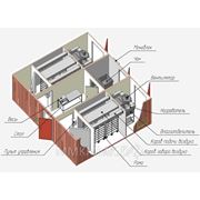 Модульный мини-цех для вялки рыбы 400 кг
