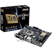 Материнская плата Asus H110M-C D3 Socket 1151 фото