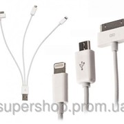 Универсальный USB кабель для зарядки 4в1 180-1782144 фотография
