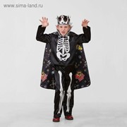 Карнавальный костюм «Кощей Бессмертный сказочный», сатин, размер 30, рост 116 см фотография