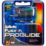 Кассеты-лезвия для Gillette FUSION PROGLADE 2 шт. фото