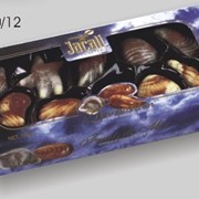 Шоколадные конфеты с начинкой пралине "Seashells"