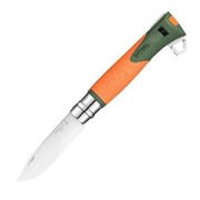 Нож Opinel №12 Explore, оранжевый, блистер фотография