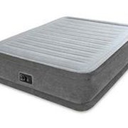 Надувная кровать Comfort-Plush, 137х191х33см, встроенный насос (Intex) фото