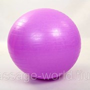Мяч для фитнеса (фитбол) гладкий глянцевый 75см (PVC,1000г, ABS техн.)