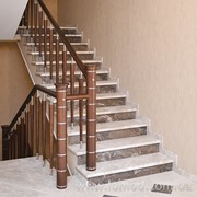 Ограждение лестницы. Модель Зонтик. фотография