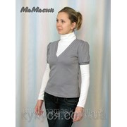 Гольф «Комби» (темно-серый с молочным) фото