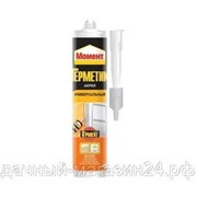 Герметик “Момент“ Henkel силиконовый санитарный, “Экспресс, белый, 280мл. фотография