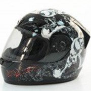 Мотошлем закрытый Шлем (интеграл), MICHIRU MI 150, Черный Тип 4 фотография