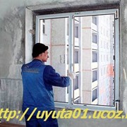 Пластиковые окна в Алматы, монтаж фотография