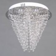 Люстра Crystal хрустальная с диодными лампами MD26953-6*5W d=350мм h=320мм