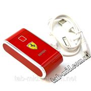 Внешний аккумулятор MPS power Bank Ferrari 6000mAh красный фото