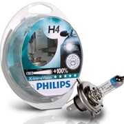 Галогеновые лампы Philips X-Treme Vision H4 фото