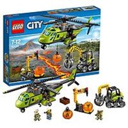 LEGO City - Грузовой вертолет Исследователей Вулкано 60123