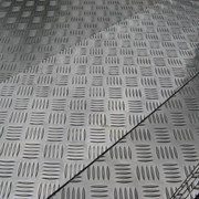 Алюминиевый лист рифленый от 1,2 до 4мм, резка в размер. Гладкий лист от 0,5 мм. Доставка по всей области. Арт-207 фото