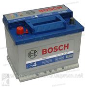 Аккумулятор Bosch S4, 60Ah, пусковой ток En540, "лев +",
