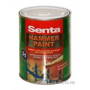 Senta Hammer антикоррозийная краска по ржавчине 0.75л. №570 металлик черная