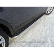 Пороги с площадкой 42,4 мм для Mazda CX-9 (2013 -) ТСС MAZCX913-02 фотография