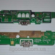 Шлейф (Flat cable) с коннектором зарядки, микрофона для Nokia Lumia 1320 4676