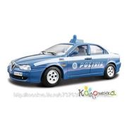 Коллекционные модели машин BBURAGO 1:24 A/M Security Force Alfa Romeo. 156 POLIZIA (1997) [18-22042]
