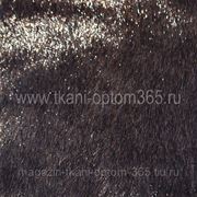 Искусственный мех под нерпу темно-коричневый фото