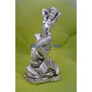 Скульптура “Русалка“, серебро фото