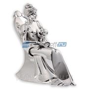 Скульптура “Счастливое материнство“, серебро фото