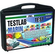 Набор из 10-ти тестов для анализа качества морской воды JBL Testlab Marin в водонепроницаемом пластиковом чемодане