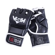 Перчатки для MMA KSA Lion Gel Black, к/з фотография