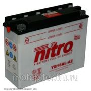 запчасти мото Nitro аккумулятор мото повышенной мощности yb16al-a2 фотография