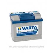 Автомобильный аккумулятор Varta 6СТ-60 BLUE dynamic (D43) 1шт фотография
